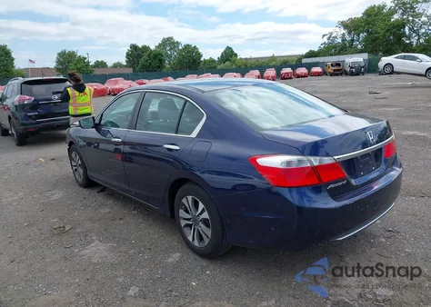 2013 Honda Accord Lx из США, поврежденный, VIN 1HGCR2F39DA054107